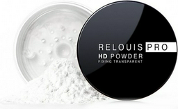 Пудра RELOUIS HD Powder Fixing transparent рассыпчатая 01 белый