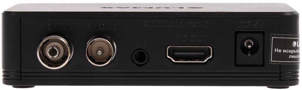 TV-тюнер Lumax DV1120HD черный купить,NaN