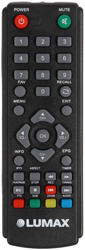 TV-тюнер Lumax DV1120HD черный купить,NaN