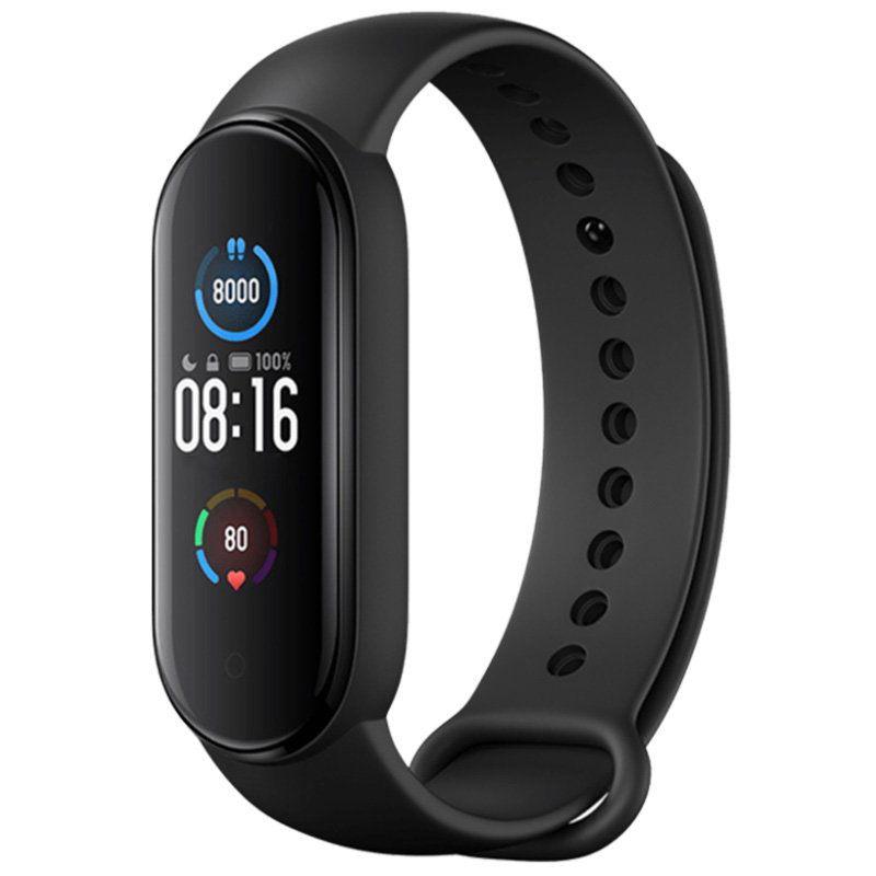 Фитнес-браслет Xiaomi Mi Smart Band 5 черный купить,NaN