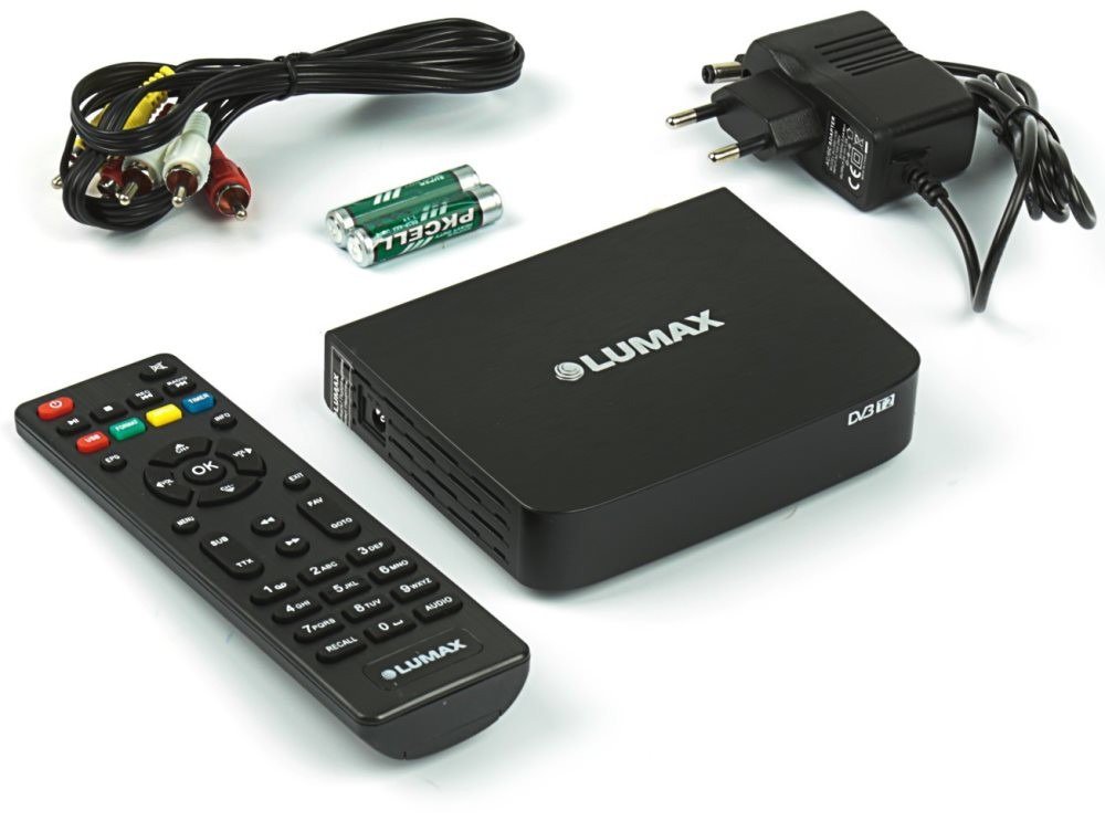 TV-тюнер Lumax DV2104HD черный купить,NaN