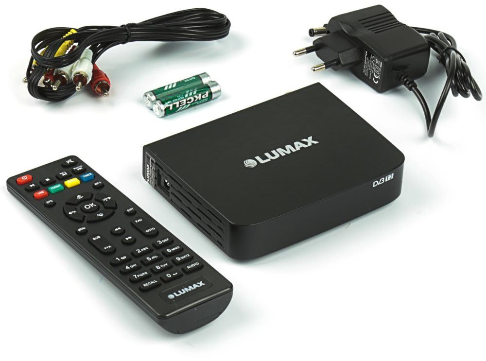 TV-тюнер Lumax DV2104HD черный купить,NaN