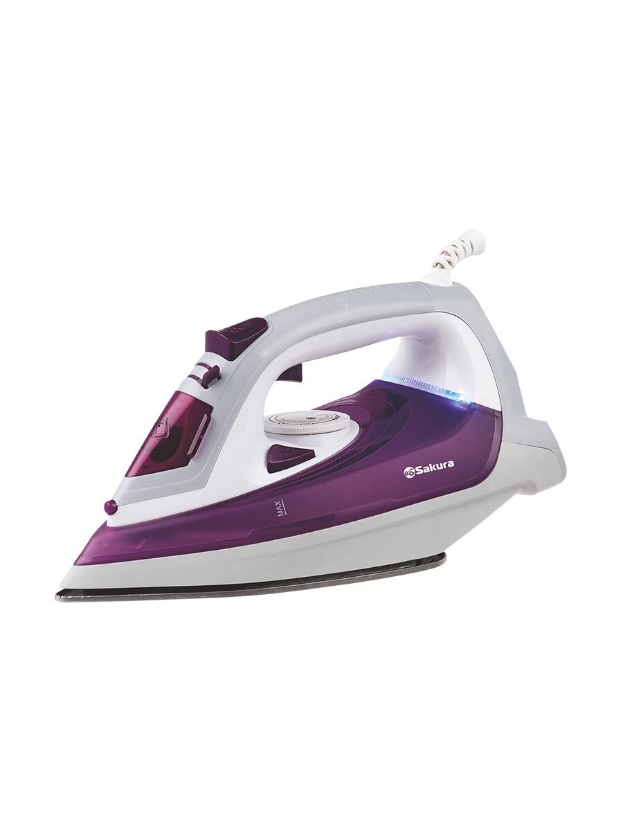 Утюг Sakura SA-3060CWP фиолетовый купить,NaN
