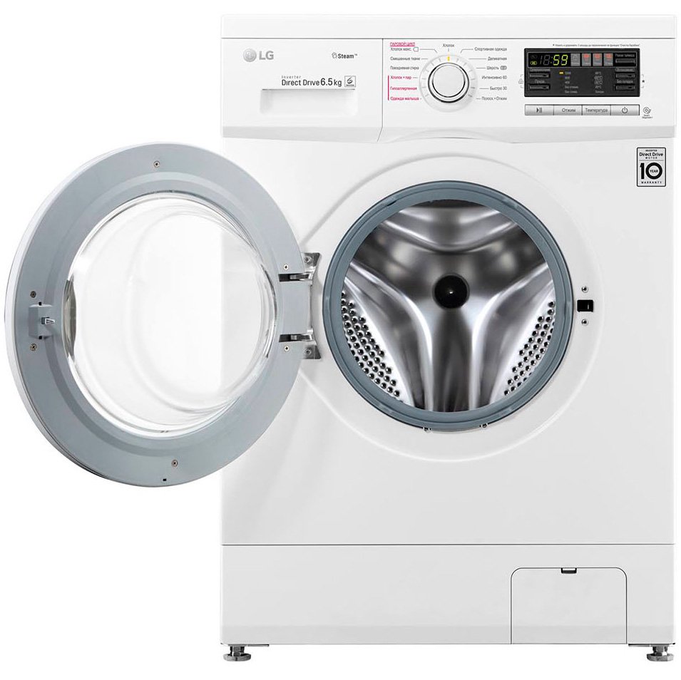 Стиральная машина LG F1296WDS0 белая