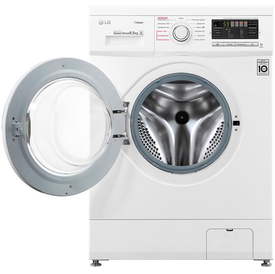 Стиральная машина LG F1296WDS0 белая