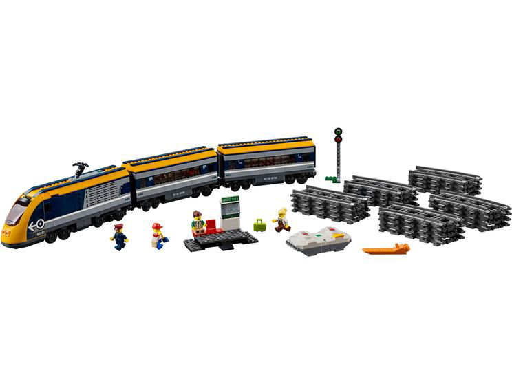 Конструктор Lego City Пассажирский поезд 60197 купить,NaN
