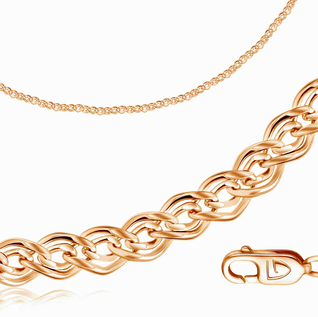 Цепь Linea 8070155П 55см 6,91гр. - ForteMarket Цепь Linea 8070155П 55см 6,91гр. купить,472995