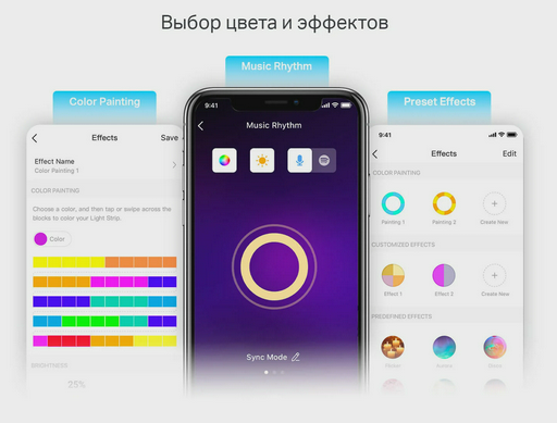 Умная многоцветная светодиодная Wi-Fi лента TP-Link Tapo L920-5