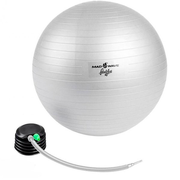 Мяч для фитнеса Madwave Anti 22 см серый купить,NaN
