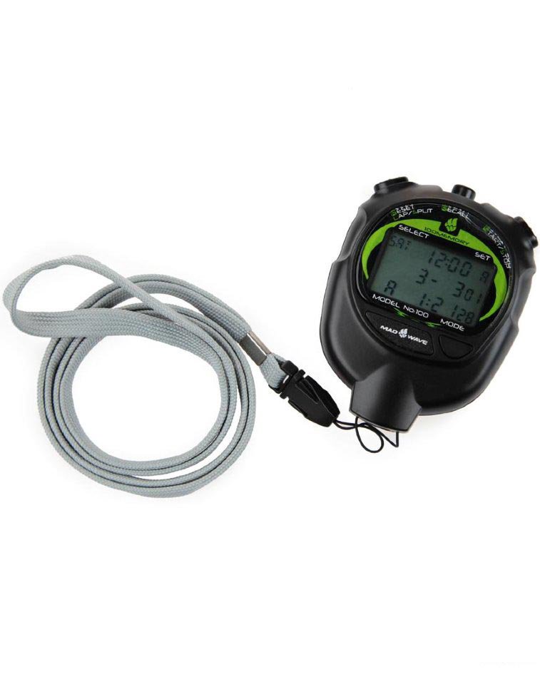Секундомер Madwave 100 черный