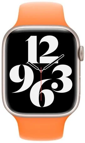 Ремешок Apple Sport Band Regular Orange MR2R3ZM/A 45mm оранжевый