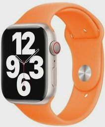 Ремешок Apple Sport Band Regular Orange MR2R3ZM/A 45mm оранжевый