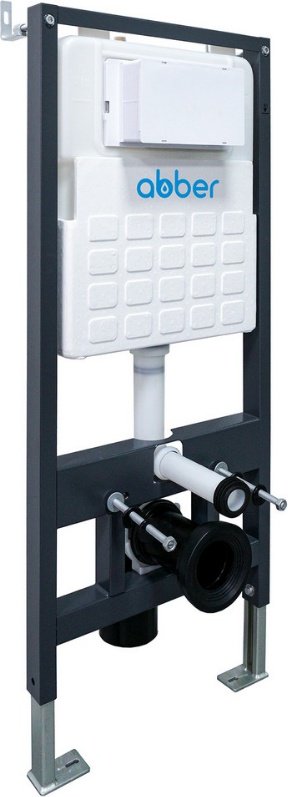 Унитаз Abber AC1201 с инсталляцией белый