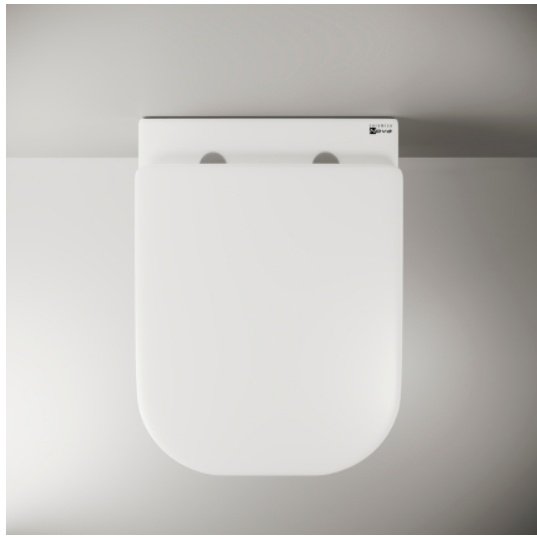 Унитаз Ceramicanova CN1104-B белый