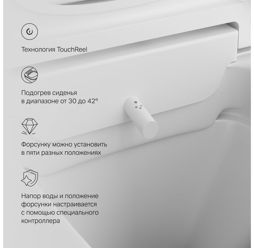 Унитаз AM.PM CCC50A1700SC белый купить,NaN