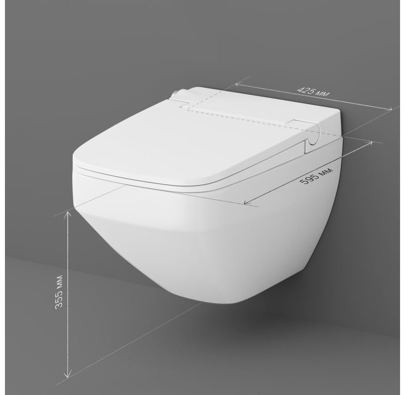 Унитаз AM.PM CCC50A1700SC белый купить,NaN