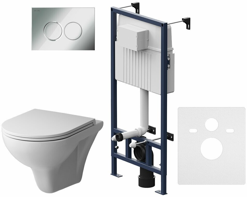 Унитаз AM.PM IS70151.901700 с инсталляцией белый