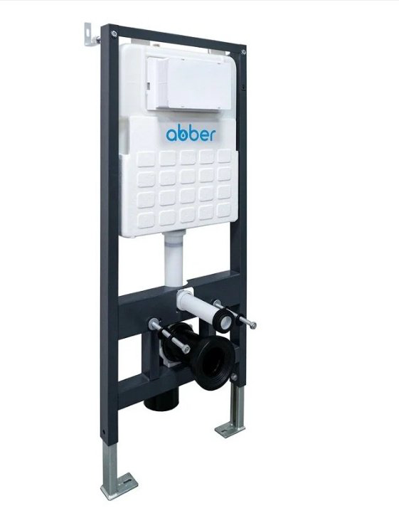 Унитаз Abber AC1201MB с инсталляцией черный купить,279700