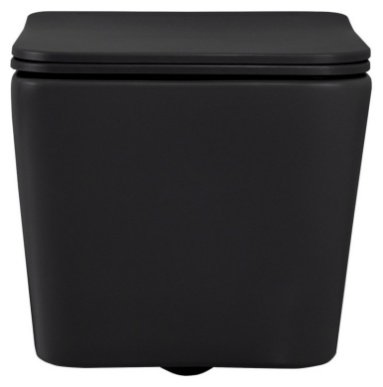 Унитаз Abber AC1201MB-AC0105-AC0120MCH с инсталляцией черный купить,271600
