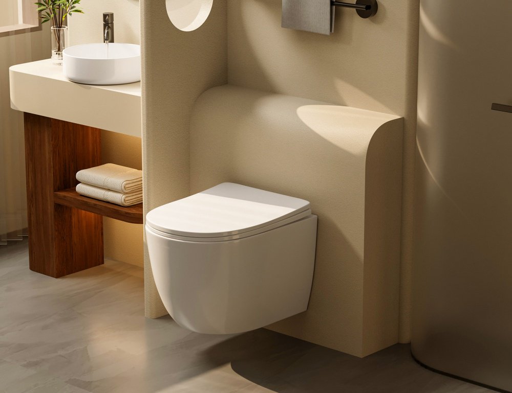 Abber унитаз Bequem AC1100T, керамика купить,0