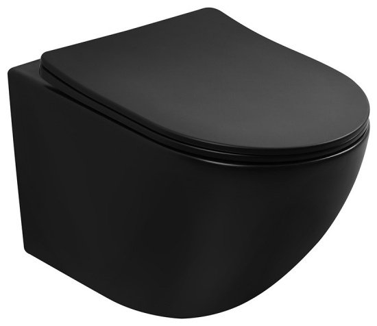 Abber унитаз Bequem AC1100TMB, санфаянс