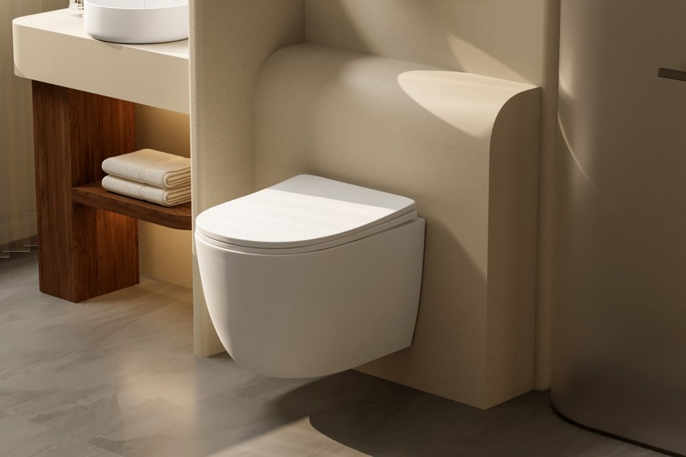 Унитаз Abber Bequem AC1100TMW белый