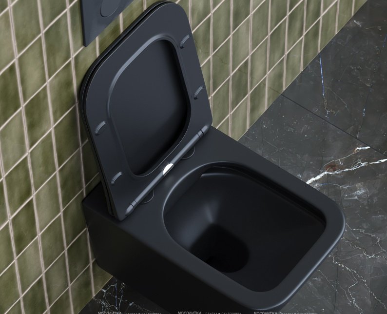 Унитаз Ceramicanova CN3007MB черный купить,NaN
