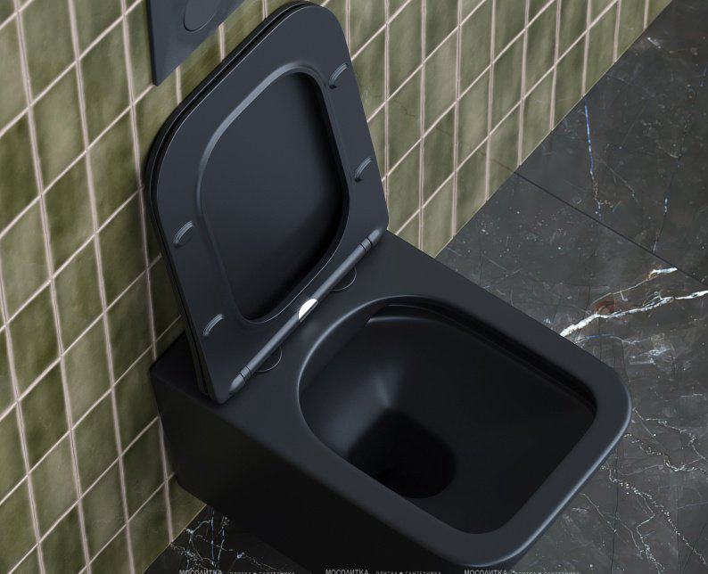 Унитаз Ceramicanova CN3007MB черный купить,NaN