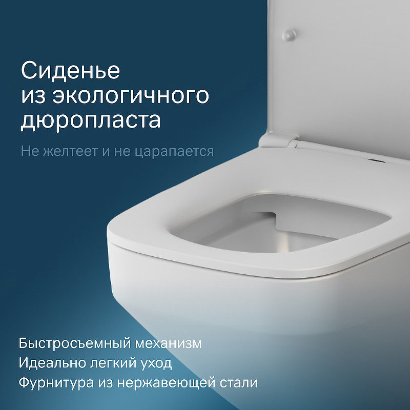 Унитаз AM.PM C50A1700MWSC белый купить,NaN