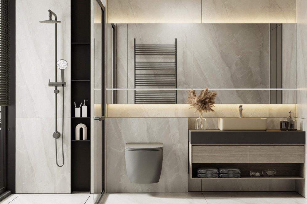 Унитаз Abber Bequem AC1101TMG серый купить,151500