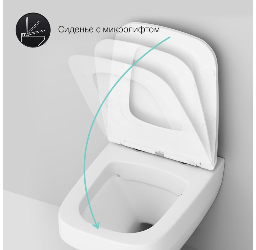 Унитаз AM.PM C50A1700SC белый купить,NaN