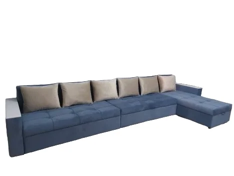 Диван Kazz Mebel Ягуар 400170 400x90 см синий
