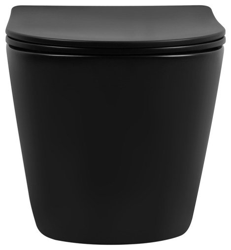 Унитаз Abber Bequem AC1102TMB черный купить,218500