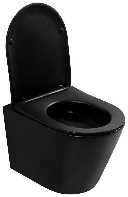 Унитаз Abber Bequem AC1102TMB черный купить,218500