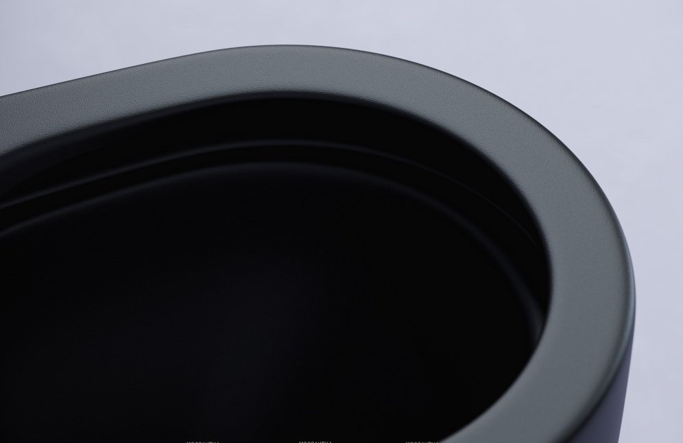 Унитаз Ceramicanova CN4001-BMB черный купить,NaN