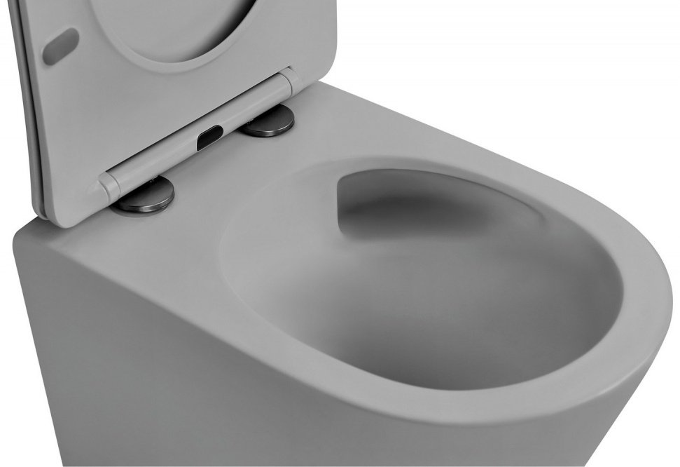 Унитаз Abber Bequem AC1102TMG серый