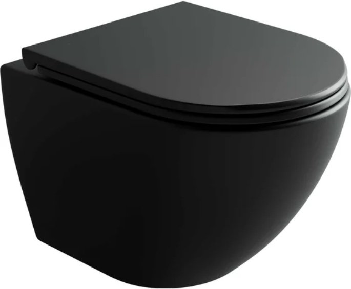Унитаз Ceramicanova CN4002TMB черный купить,429200