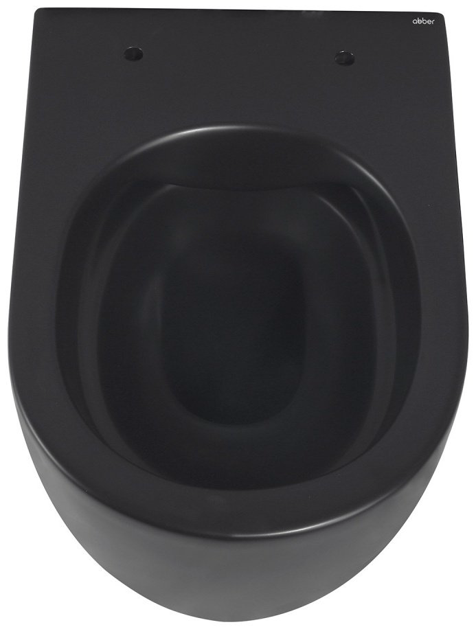 Унитаз Abber Bequem AC1104MB черный  купить,154700