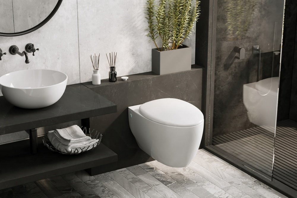 Abber унитаз Bequem AC1107P, керамика купить,0
