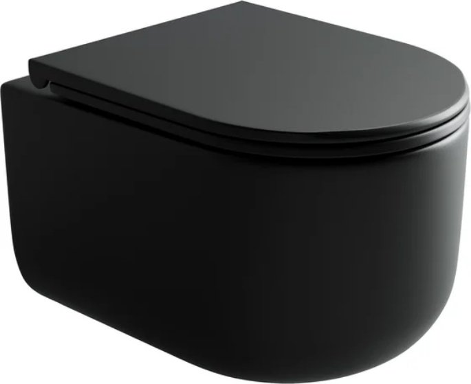Унитаз Ceramicanova CN4006MB черный купить,NaN