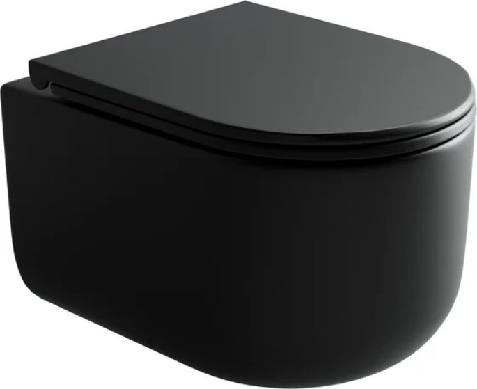 Унитаз Ceramicanova CN4006MB черный купить,NaN
