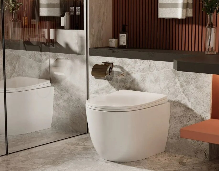 Унитаз Abber Bequem AC1111 белый