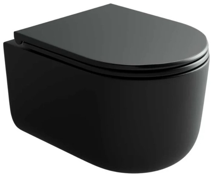 Унитаз Ceramicanova CN4006TMB черный купить,427054