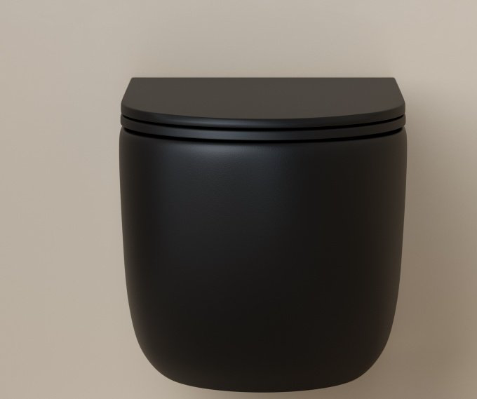 Унитаз Ceramicanova CN4007MB черный купить,427054