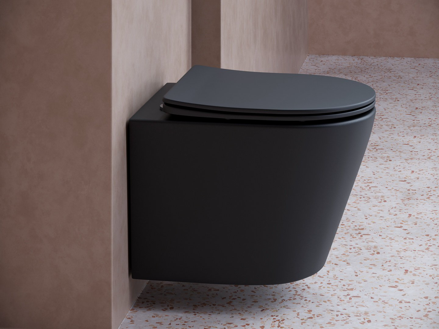 Унитаз Ceramicanova CN6000MB черный купить,480386