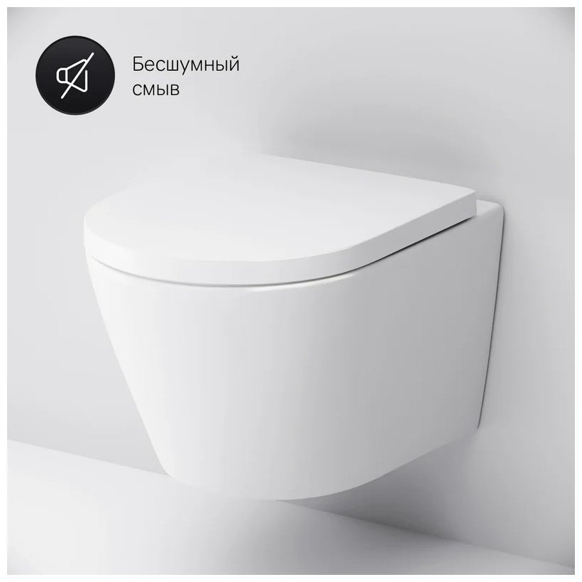 Унитаз AM.PM C741701SC Sense FlashClean белый