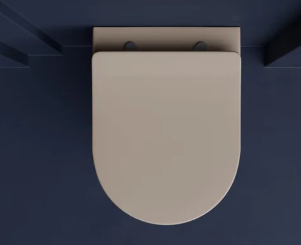 Унитаз Ceramicanova CN6000MC коричневый