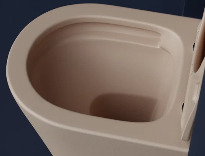 Унитаз Ceramicanova CN6000MC коричневый
