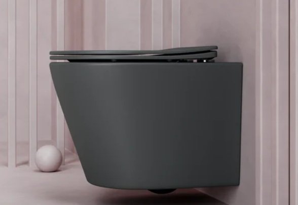 Унитаз Ceramicanova CN6000MDH серый