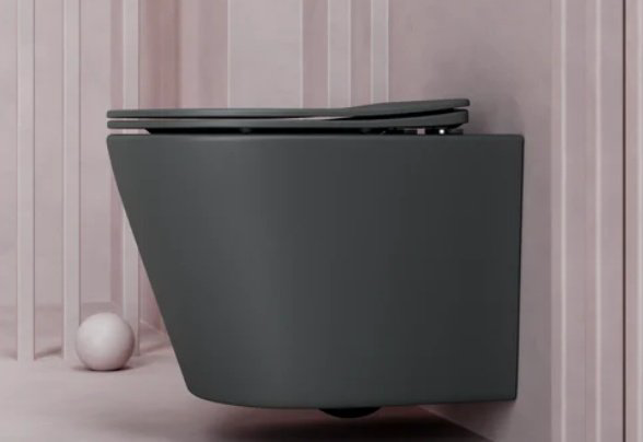 Унитаз Ceramicanova CN6000MDH серый купить,499589
